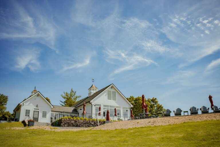 Award-winning wines displayed in Milea Estate's tasting room, voted best winery in Hudson Valley