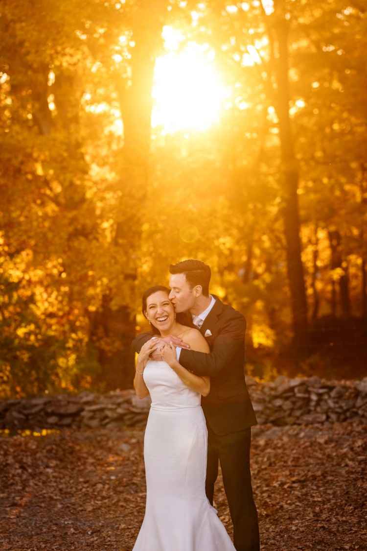 Milea Estate: The Perfect Hudson Valley Wedding Venue 2 Vineyard wedding in NY sunset ceremony at Hudson Valley wedding venue