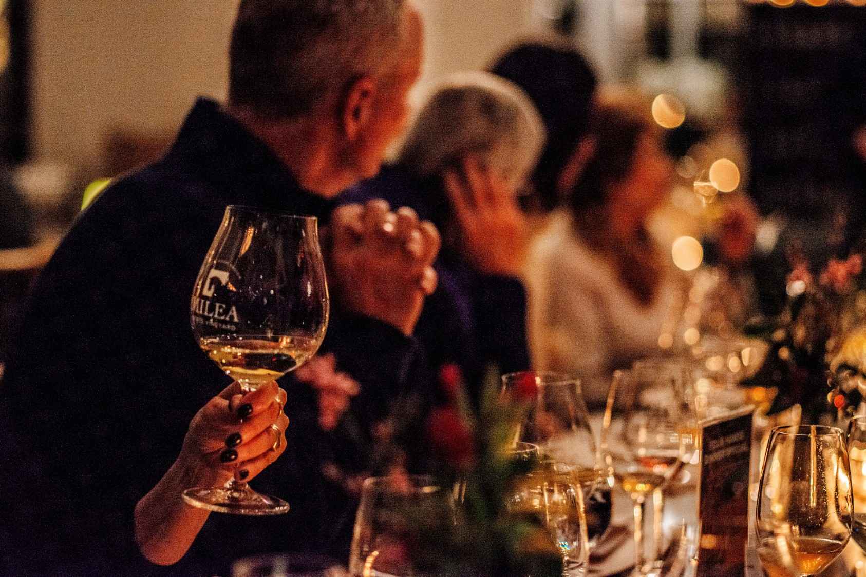 The Best Wineries Near NYC: Discover Milea Estate 4 Private dining setup at Milea Estate vineyard perfect for corporate events from Manhattan